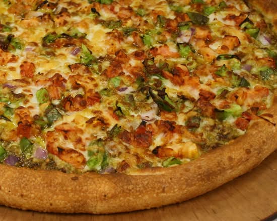 Pesto Garden Veggie Pizza