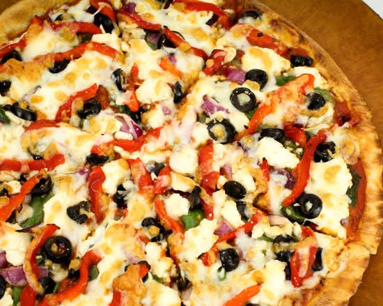 Mediterranean Veggie Pizza