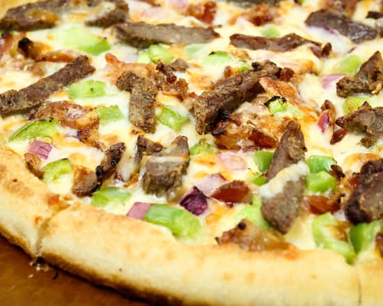 Philly Cheesesteak Pizza