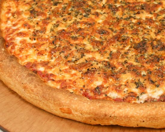 Three-Cheese and Herb Pizza