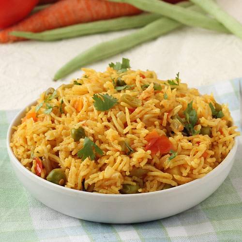 Vegetarian Pulav