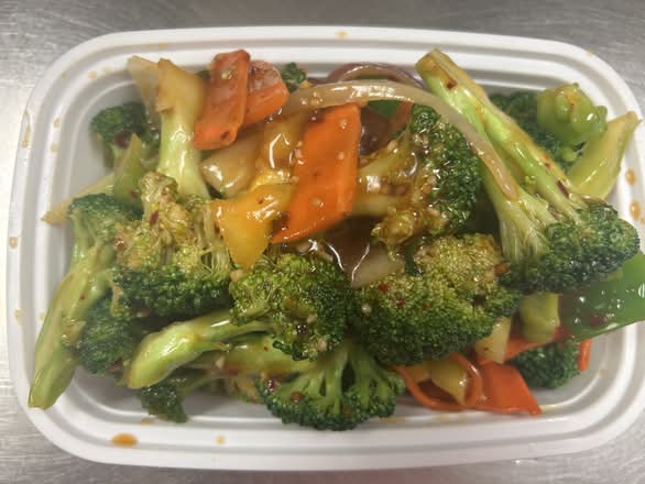 078.Broccoli with Garlic Sauce