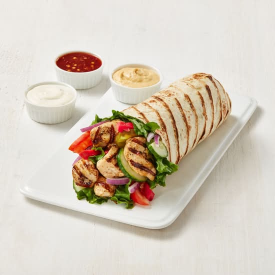 Premium Chicken Souvlaki Wrap