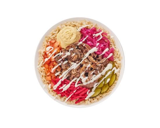 Shawarma de bœuf croustillant