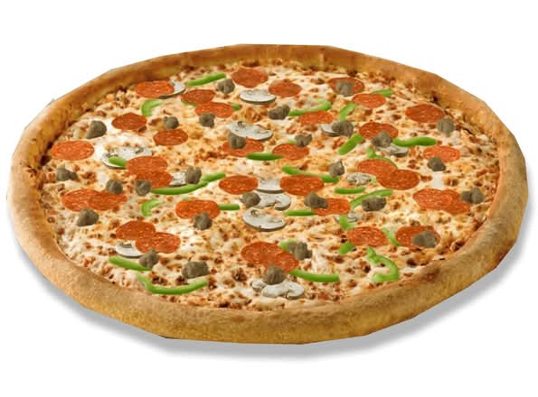 Party Deluxe Pizza