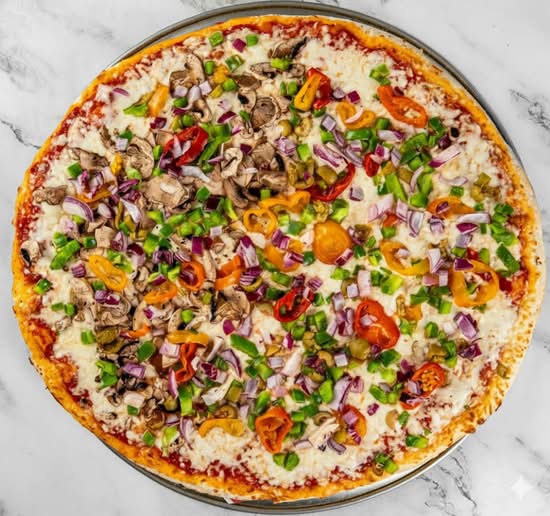 Party Spicy Veggie Pizza