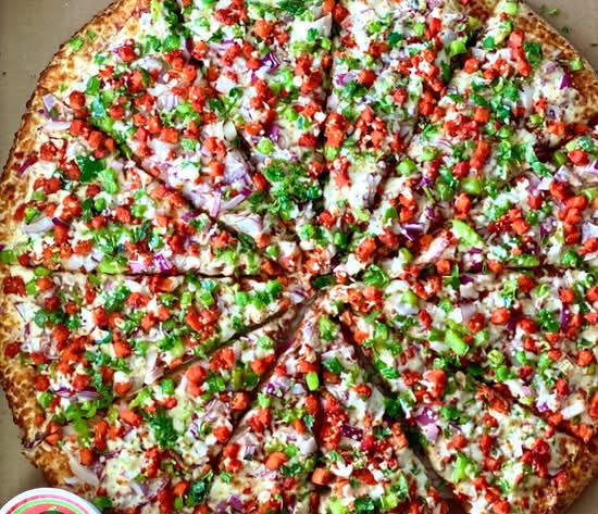Tandoori Chicken Pizza