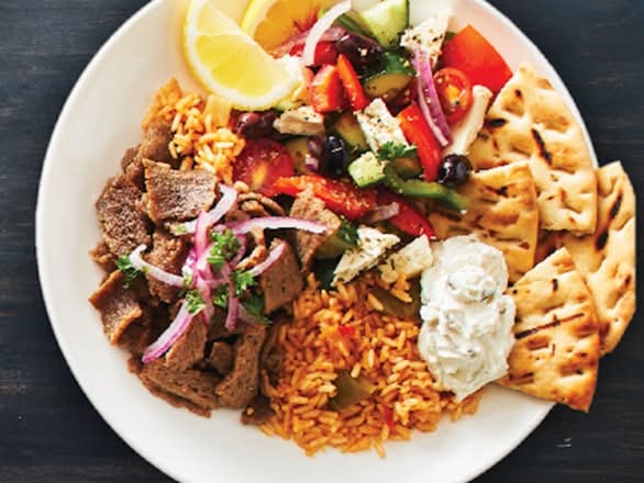 Bol au gyro / Gyro bowl