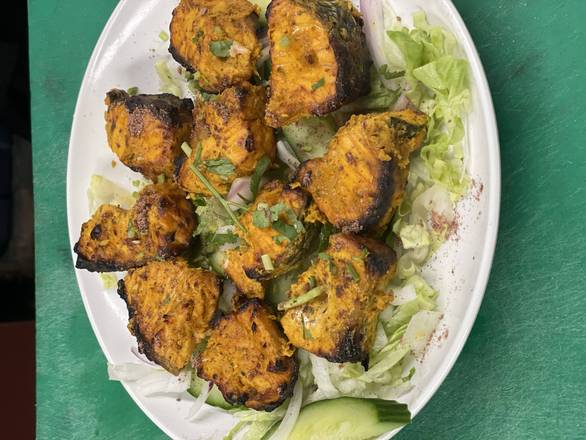 Salmon fish tikka