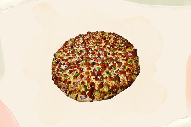 Butter Chicken Pizza
