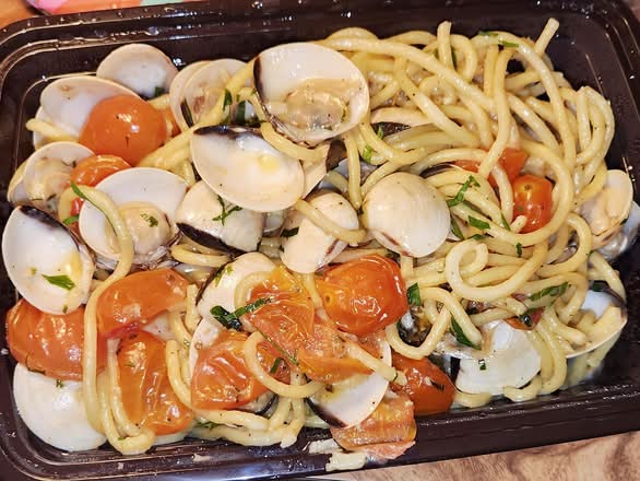 Spaghetti Vongole pasta