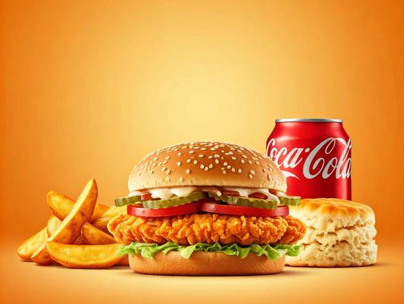 Chicken Burger Combo