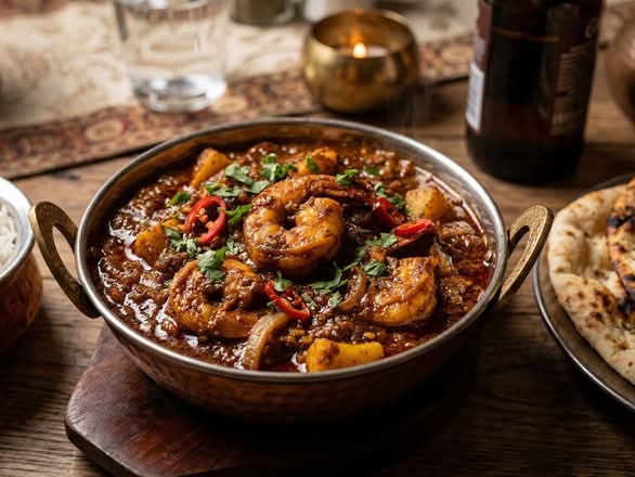 Shrimp Vindaloo