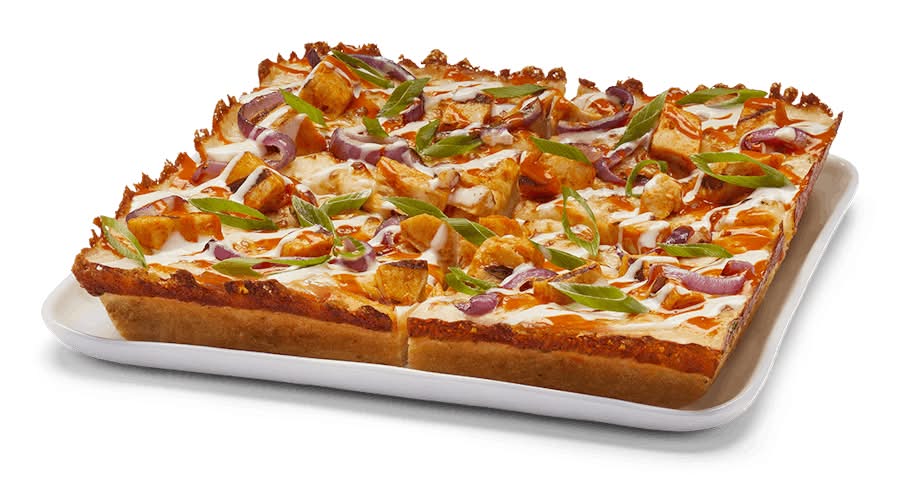 Buffalo Chicken Pizza - 8 x 8
