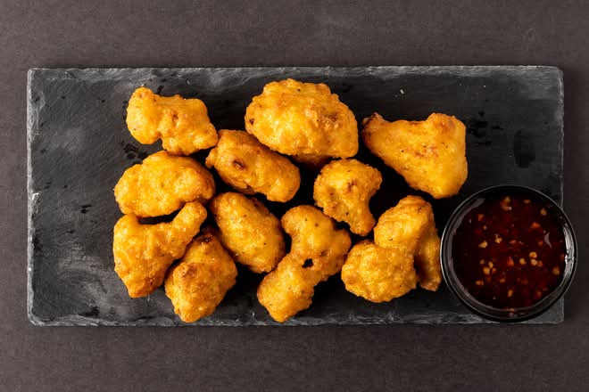 Deep Fried Cauli-Bites
