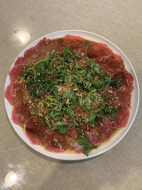 A5 Viet Garlic Beef Carpaccio / BO TAI CHANH