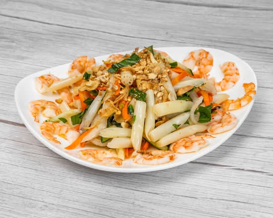 S5 Shrimp & Lotus Stem Salad / NGO SEN