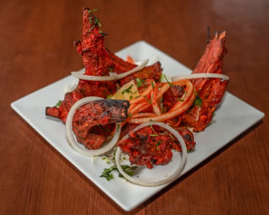 Aatishi Adrak Chaap  (Tandoori Lamb Chops) (Gluten-Friendly)