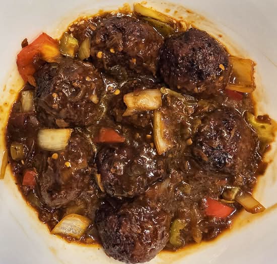 Veg Manchurian (Vegan) 8 Pcs