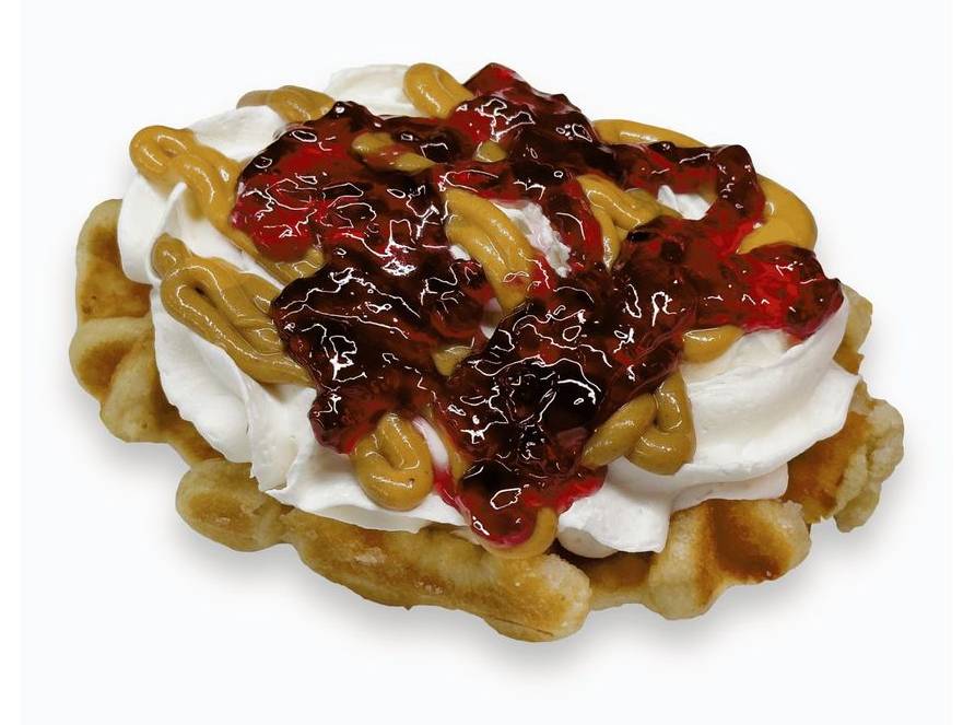PB&J BELGIAN WAFFLE