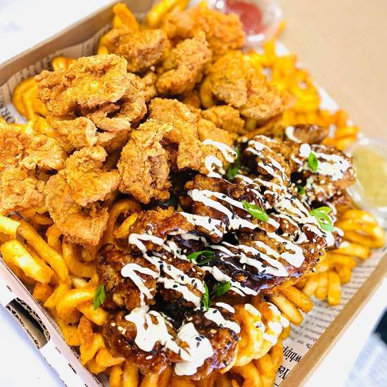 Mini Game Day with Curly Fries