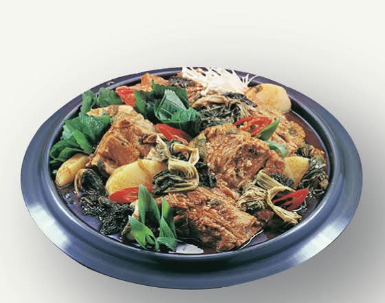 Pork Bone Soup Hot Pot