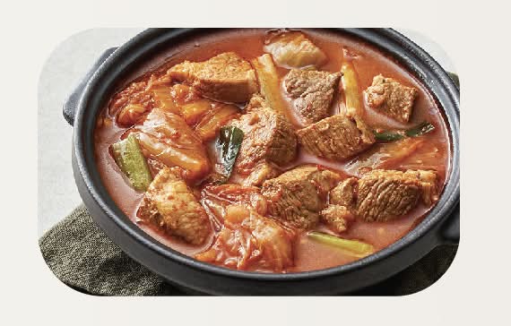 Pork Ribs Kimchi Stew