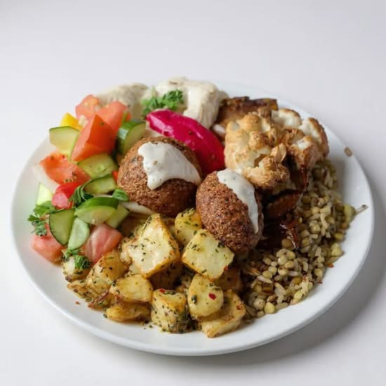 Vegetarian Plate / / Assiette Végétarienne