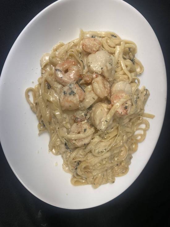 Shrimp Scallop Alfredo