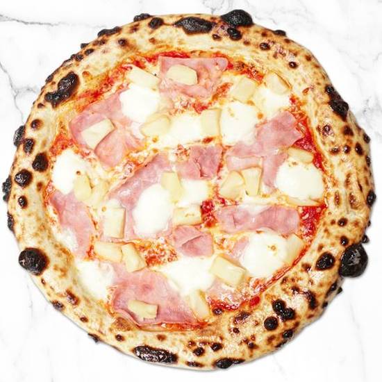 Hawaiian Prosciutto Cotto & Pineapple – Sweet Neapolitan Pizza