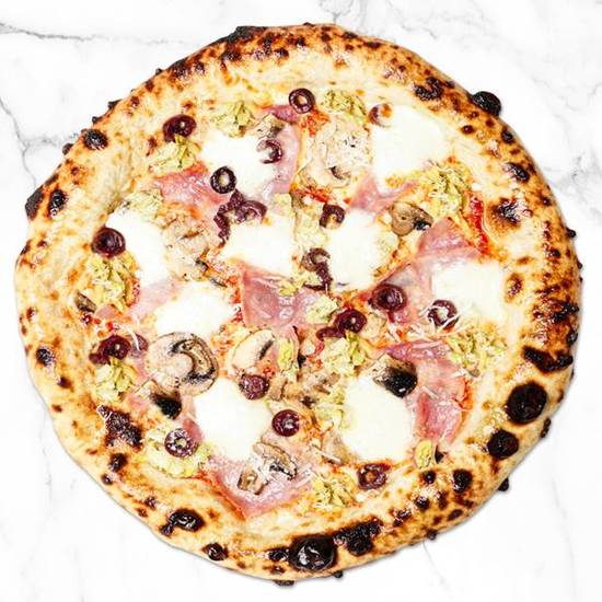 Capricciosa Neapolitan – Prosciutto Cotto & Artichoke Classic