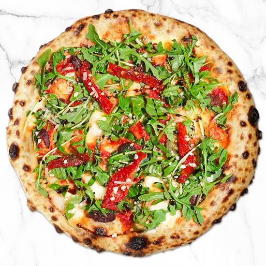 Spicy Vegeterian Esta Picante-Arugula & Sun Dried Tomato