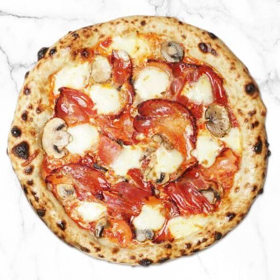 Capicola and Mushroom Pizza – Italian Meat Lover’s Neapolitan