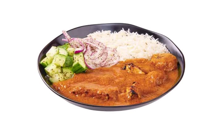 Butter Chicken Rice Bowl
