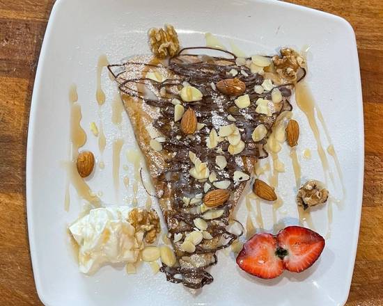 Crêpes aux fruits secs