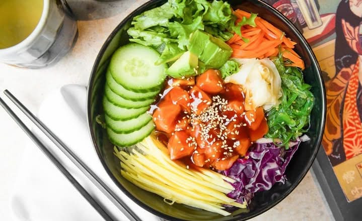 Super Salmon Poke Bowel