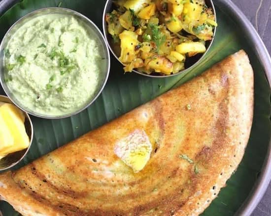 Butter Garlic Masala Dosa