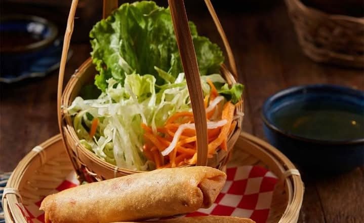 Crispy Golden Spring Rolls