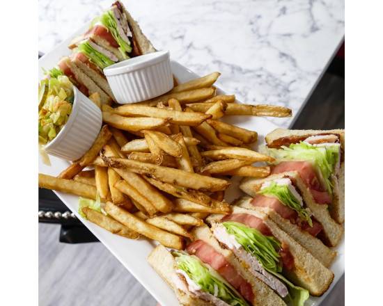 Turkey Triple Decker Club Sandwich