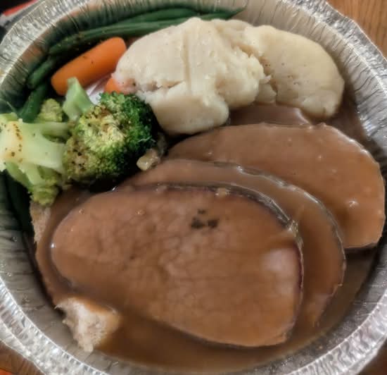 Roast Beef Hot Open Face Dinners