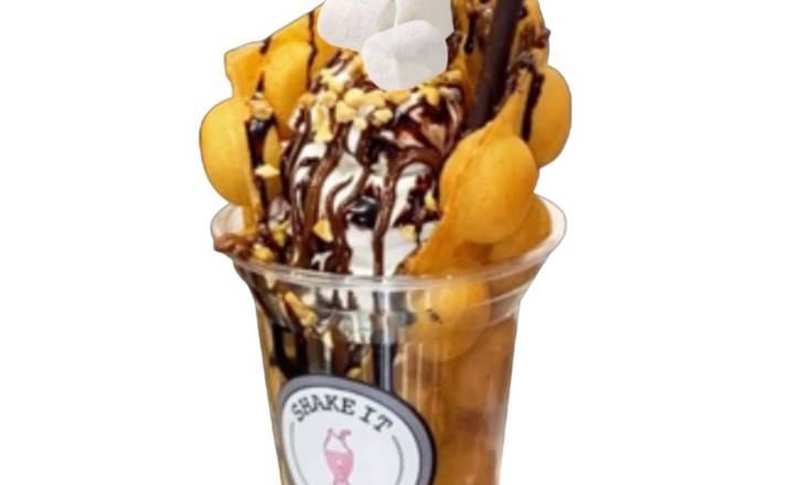 Bubble Waffle (Eggless)