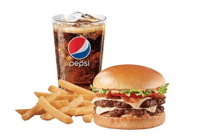 FlameThrower® Signature Stackburger™ Combo