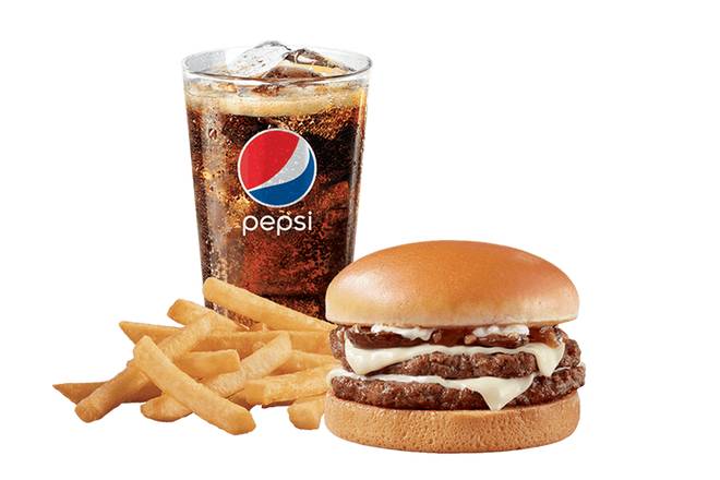 Mushroom Cheeseburger Signature Stackburger™ Combo