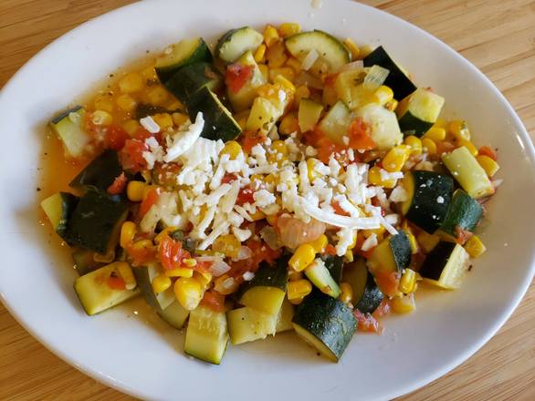Mexican Style  Calabacitas Zuchini