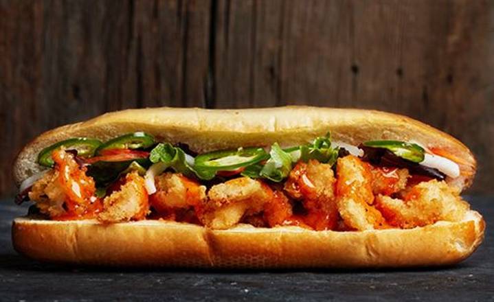 "Po Boy" - Popcorn Shrimp Bánh Mì