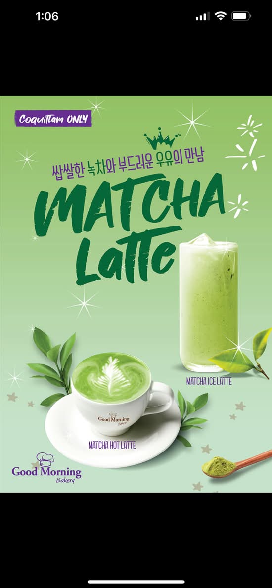 Iced Matcha Latte