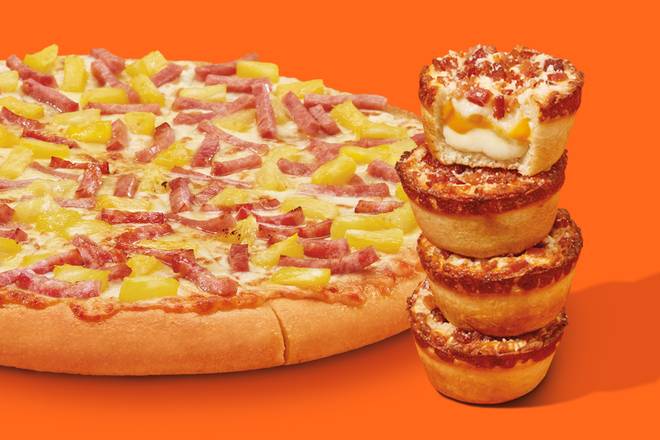 Hula Hawaiian Pizza & Crazy Puffs Bundle