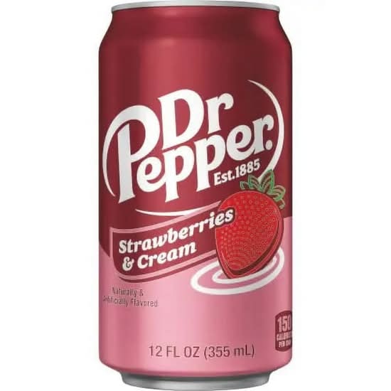 Dr Pepper, Strawberries and Cream