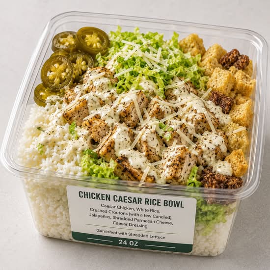 Caesar Chicken  Rice Bowl