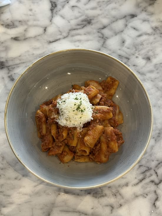 Rigatoni Bolognese